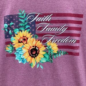 Dusty Pink Ladies Medium T-Shirt